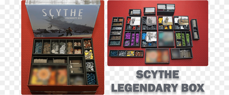 Scythe Legendary Box Review, Art, Collage, Person, Book Png Image