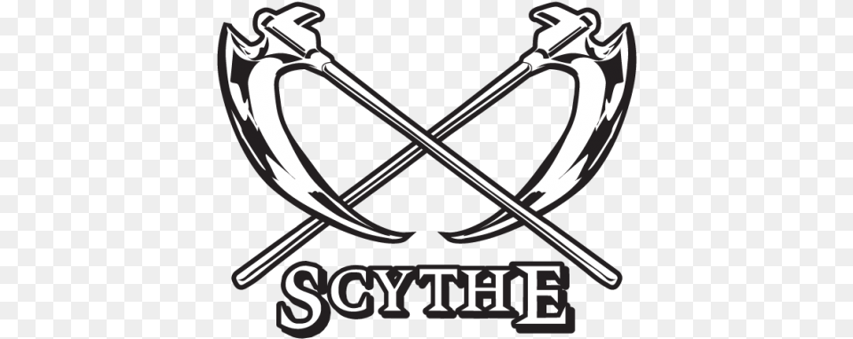 Scythe Logo, Blade, Dagger, Knife, Weapon Free Transparent Png
