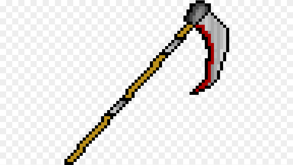 Scythe Pixel Art, Weapon, Device, Smoke Pipe, Axe Png Image