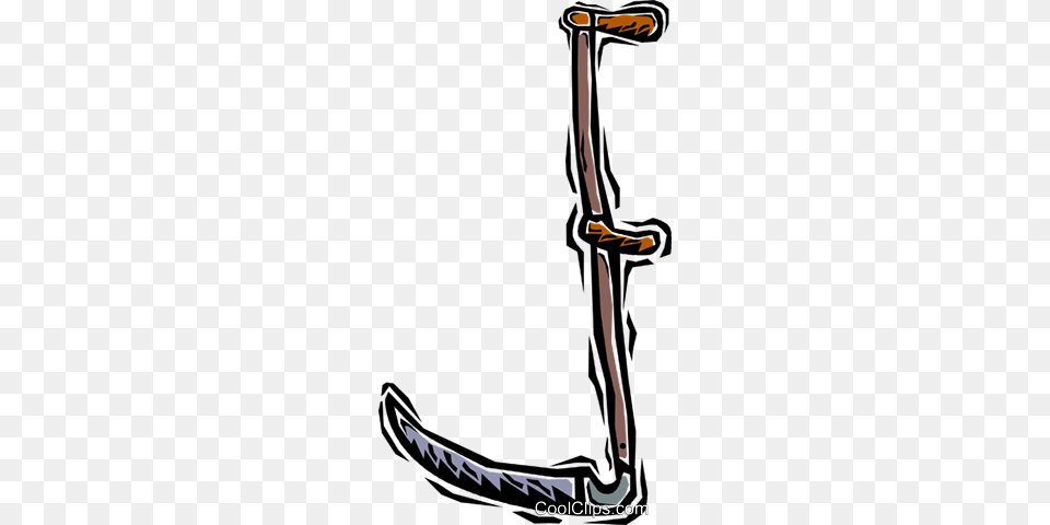 Scythe Royalty Vector Clip Art Illustration, Scooter, Transportation, Vehicle, Smoke Pipe Free Png Download