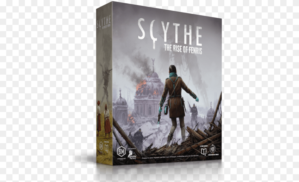 Scythe The Rise Of Fenris Expansion, Adult, Advertisement, Male, Man Free Png Download