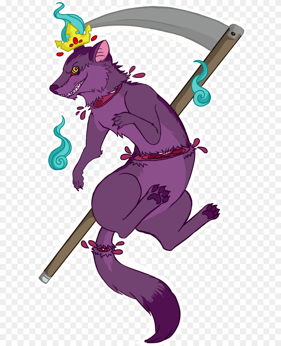 Scythe Weasel Weasels, Purple, Animal, Kangaroo, Mammal Png