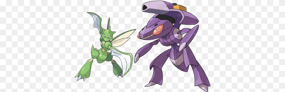 Scyther And Genesect Pokemon Genesect, Book, Comics, Publication, Appliance Free Transparent Png