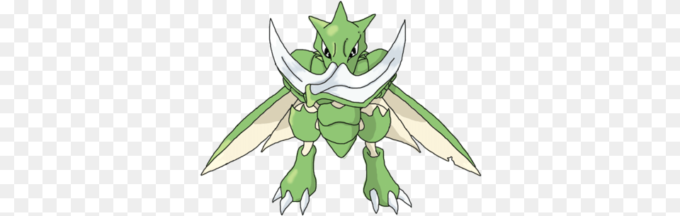 Scyther Pokemon Scyther, Green, Accessories, Art, Person Png