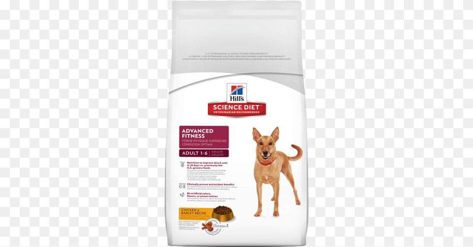 Sd Adult Advanced Fitness Original Dog Food Dry Productshot Science Diet Advanced Fitness, Advertisement, Poster, Animal, Canine Free Png Download