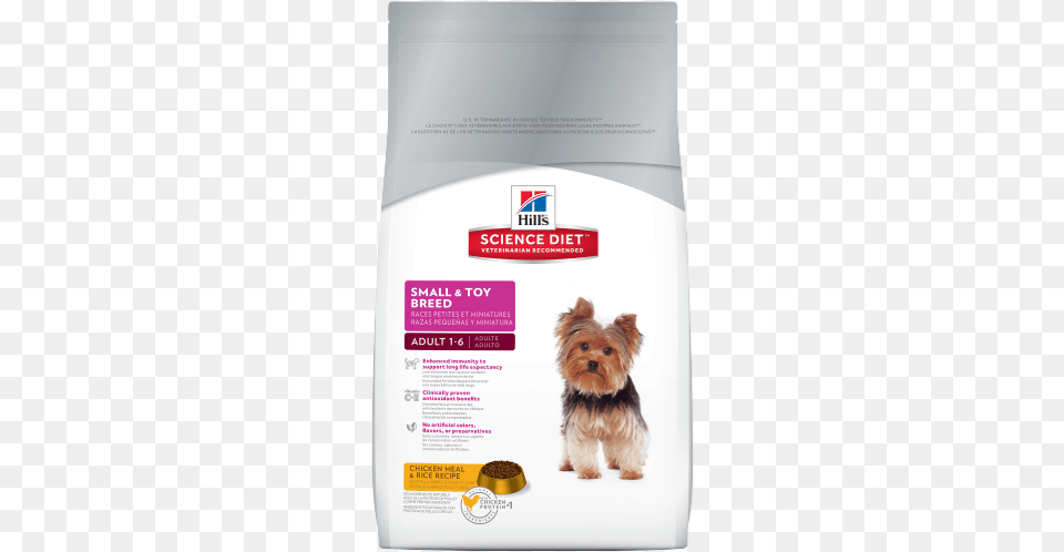 Sd Adult Small And Toy Breed Dog Food Science Diet Adult Small Breed, Advertisement, Poster, Animal, Canine Free Png Download