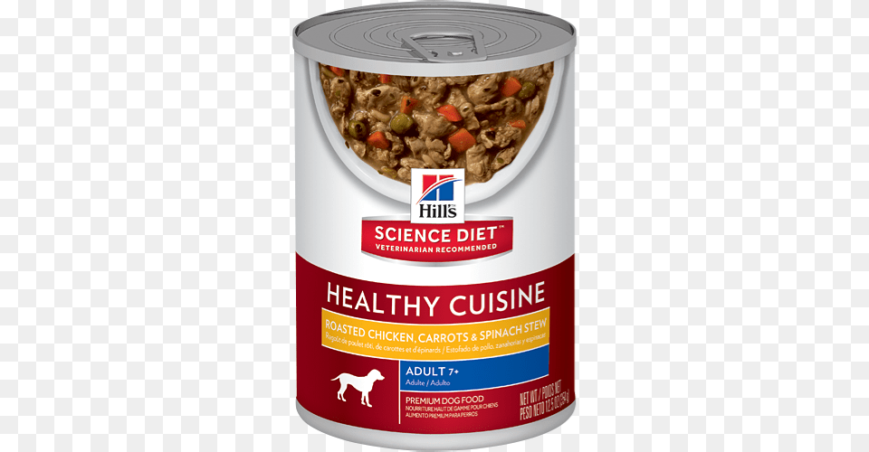 Sd Canine Adult Plus Healthy Cuisine Roasted Chicken Carrots, Food, Ketchup, Tin, Can Free Png