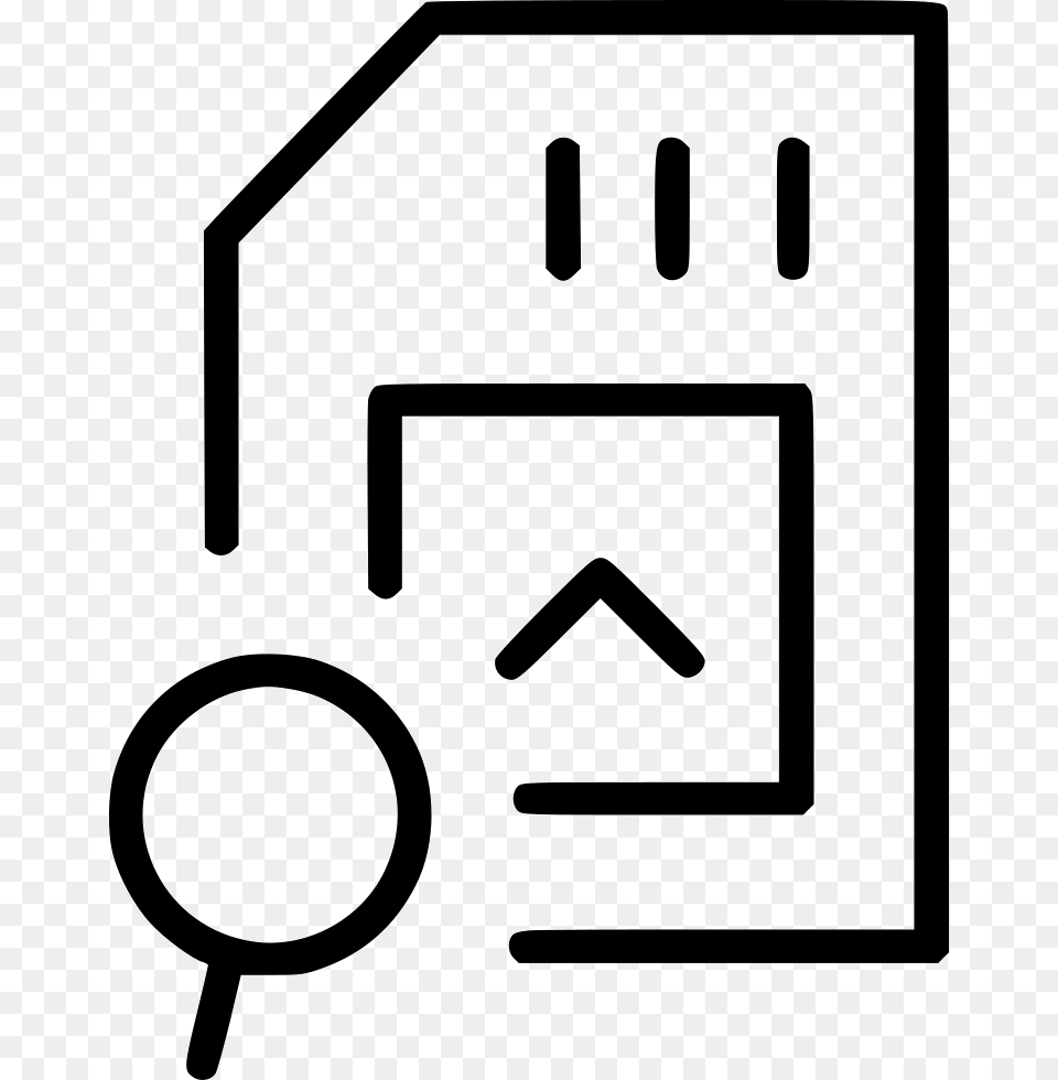 Sd Card Search, Sign, Symbol, Road Sign Free Transparent Png