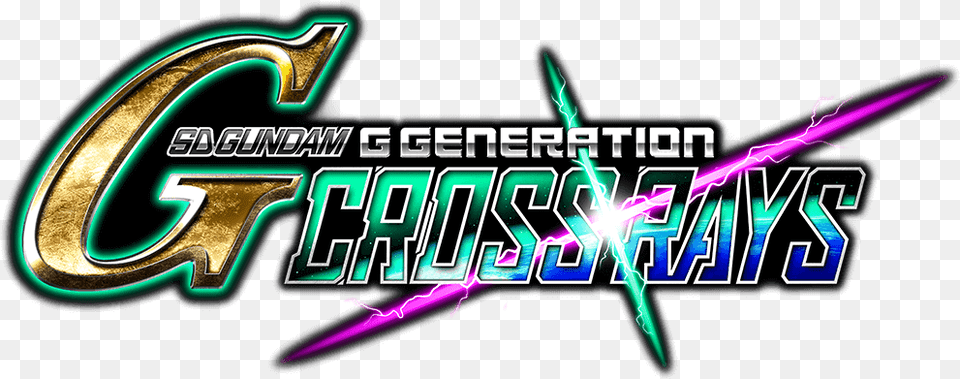 Sd Gundam G Generation Cross Rays Logo, Light, Text Free Png