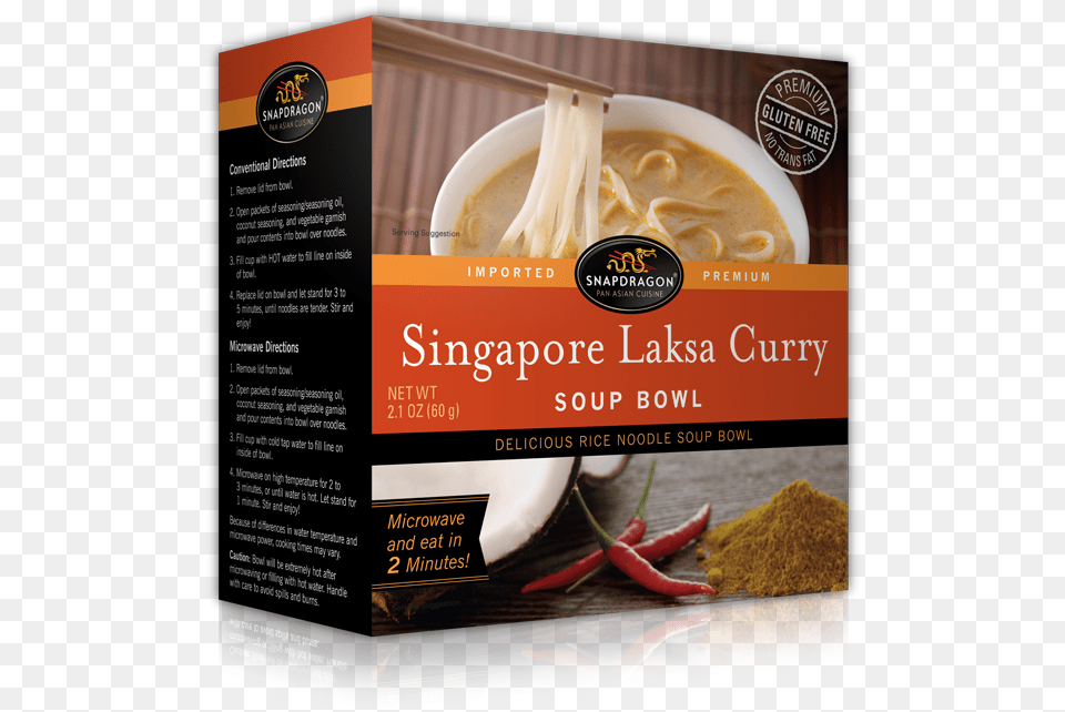 Sd Singaporelaksacurry Wp, Advertisement, Poster, Food, Meal Png