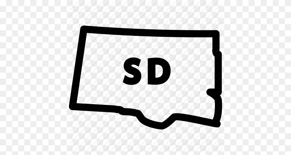 Sd State South Dakota South Dakota Map South Dakota State Icon, Text, Symbol Free Png Download