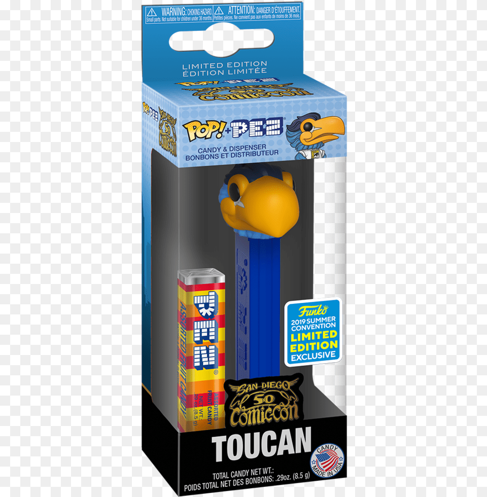 Sdcc Toucan Funko Pop, Can, Tin, Pez Dispenser Free Png