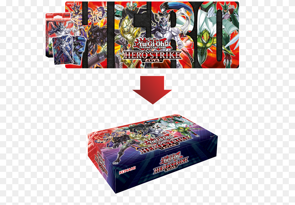 Sdhse Combo Hero Strike Elite Structure Deck, Book, Publication, Comics, Box Free Transparent Png