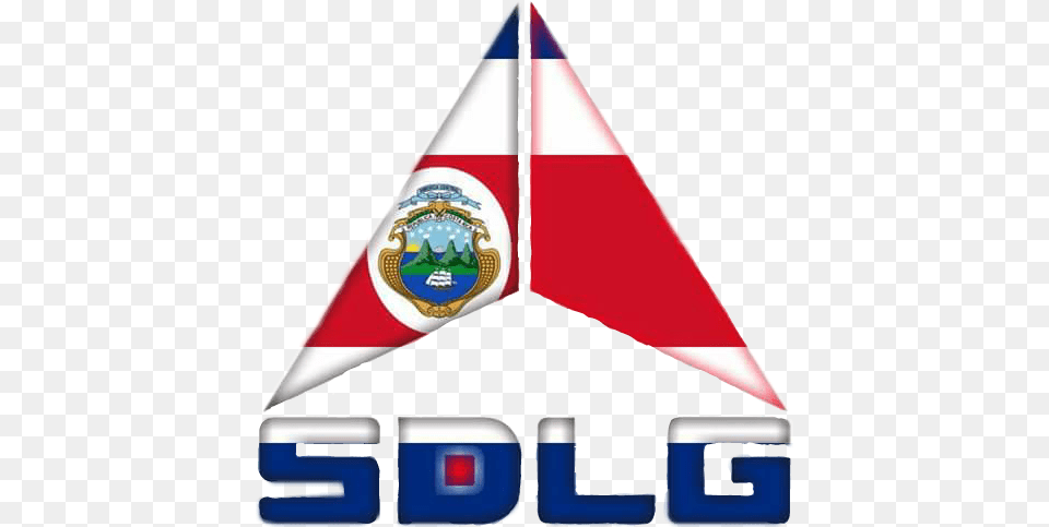 Sdlg Sdlg Costarica Costa Rica Momo Momos Marcadeagua Niedrige Kosten Costa Rica Flagge Untersetzer, Triangle Png