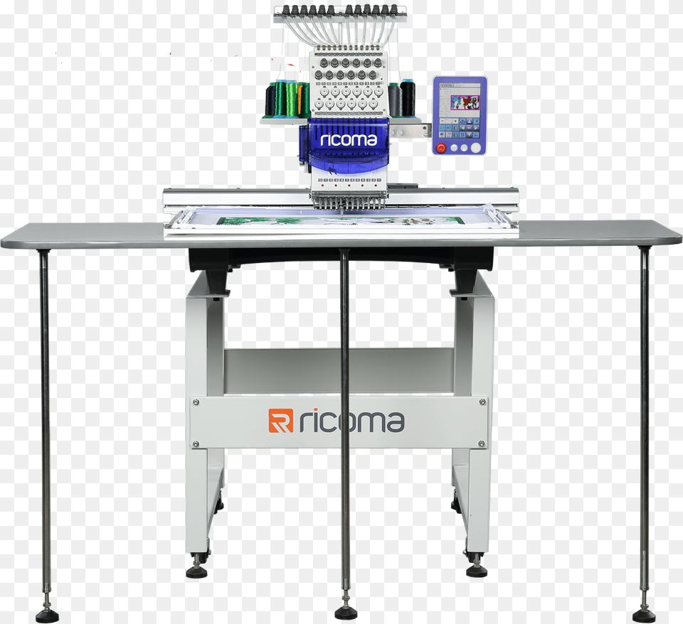 Sdw 1501 Embroidery Machine Ricoma Swd, Desk, Furniture, Table, Computer Png Image