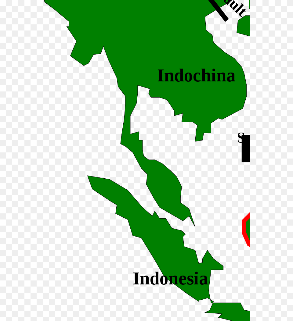 Se Asia Map With Borneo Highlighted Vietnam Hardiness Zone, Chart, Tree, Rainforest, Plot Free Transparent Png