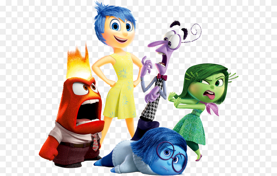 Se Encuentran Enloquecidos Con Intensa Mente La Nueva Inside Out Characters Hug, Baby, Person, Book, Comics Png