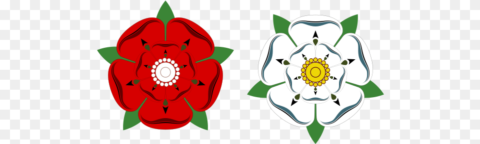 Se La Conoce Con Este Nombre Por Sus Respectivos Emblemas War Of The Roses Rose, Anemone, Plant, Pattern, Graphics Free Png