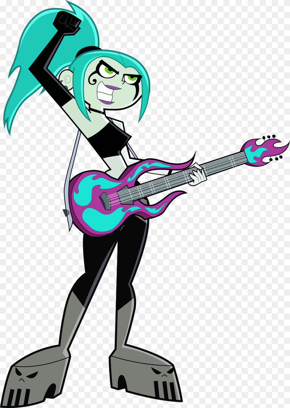 Sea Caves Danny Phantom, Guitar, Musical Instrument, Person, Adult Free Transparent Png