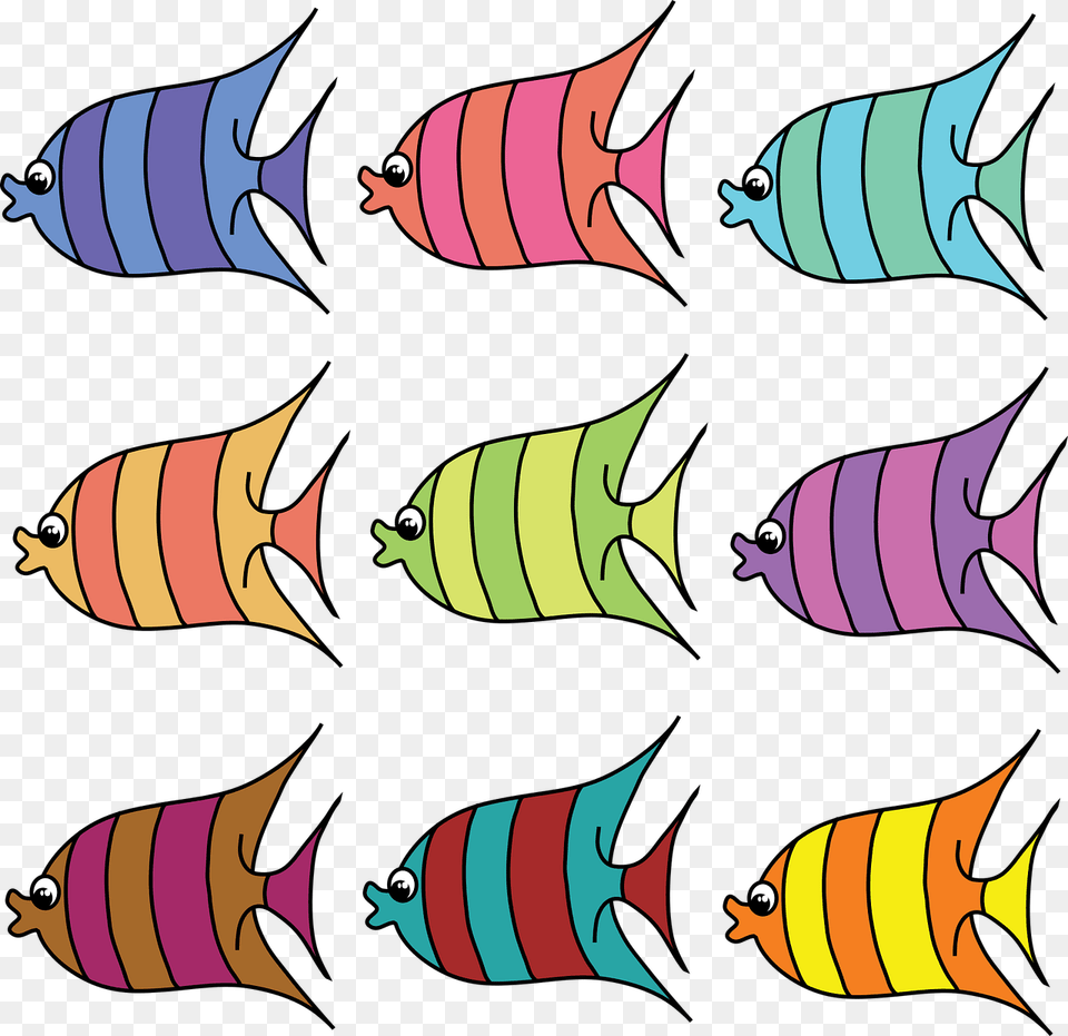 Sea Creature Clipart Color Printable Fish Template, Animal, Sea Life Free Png