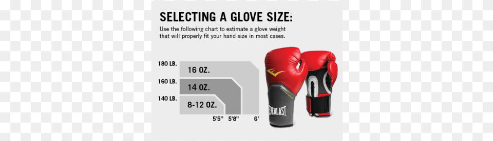 Sea El Primero En Everlast Pro Style 8 Ounce Training Gloves Black, Clothing, Glove, Dynamite, Weapon Free Png Download