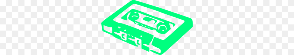 Sea Foam Green Audio Cassette Tape Clip Art, Animal, Electronics, Fish, Sea Life Free Png Download