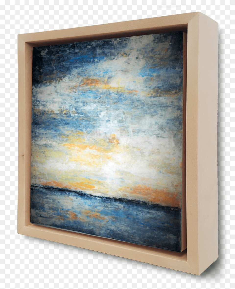 Sea Framed, Art, Canvas, Modern Art, Painting Free Png