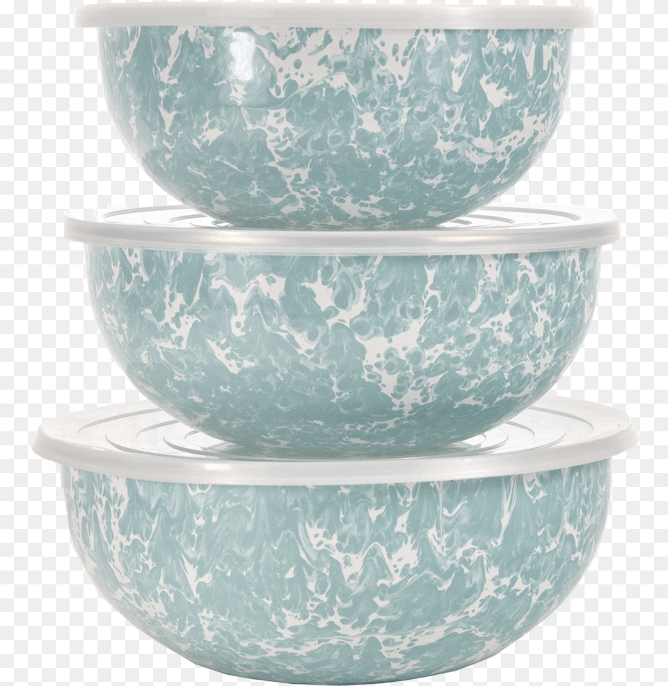 Sea Glass Swirl Pattern Mixing Bowl, Mixing Bowl, Art, Porcelain, Pottery Free Transparent Png