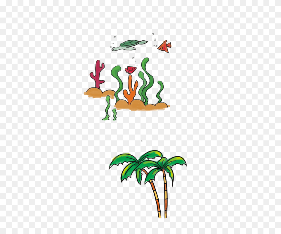 Sea Grass Clipart Sea Creature, Vegetation, Tree, Green, Plant Png