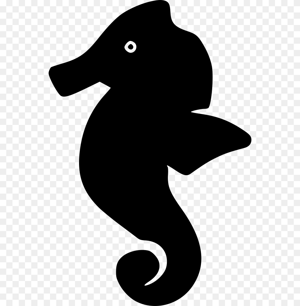 Sea Horse Northern Seahorse, Silhouette, Animal, Kangaroo, Mammal Free Png Download