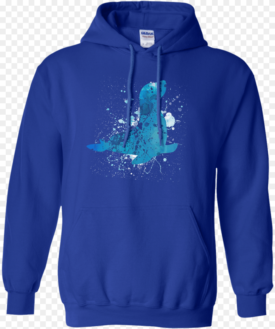 Sea Lion Watercolor T Shirt Hoodie Sweater Shirt, Clothing, Knitwear, Sweatshirt, Hood Free Png