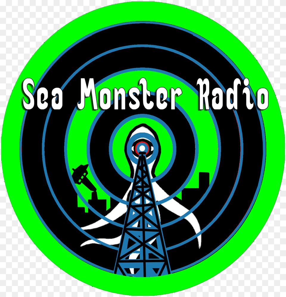 Sea Monster Radio Show Circle, Spiral, Disk Png