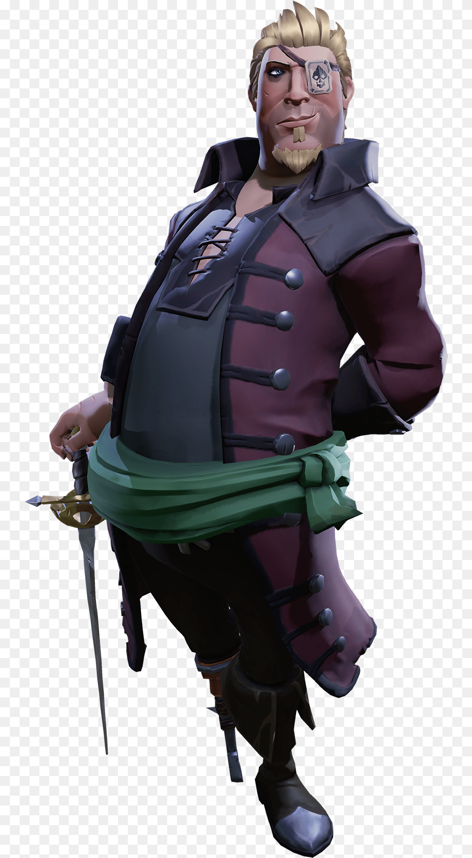 Sea Of Thieves, Sword, Weapon, Adult, Male Free Transparent Png