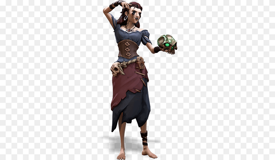 Sea Of Thieves Anime, Adult, Clothing, Costume, Female Png