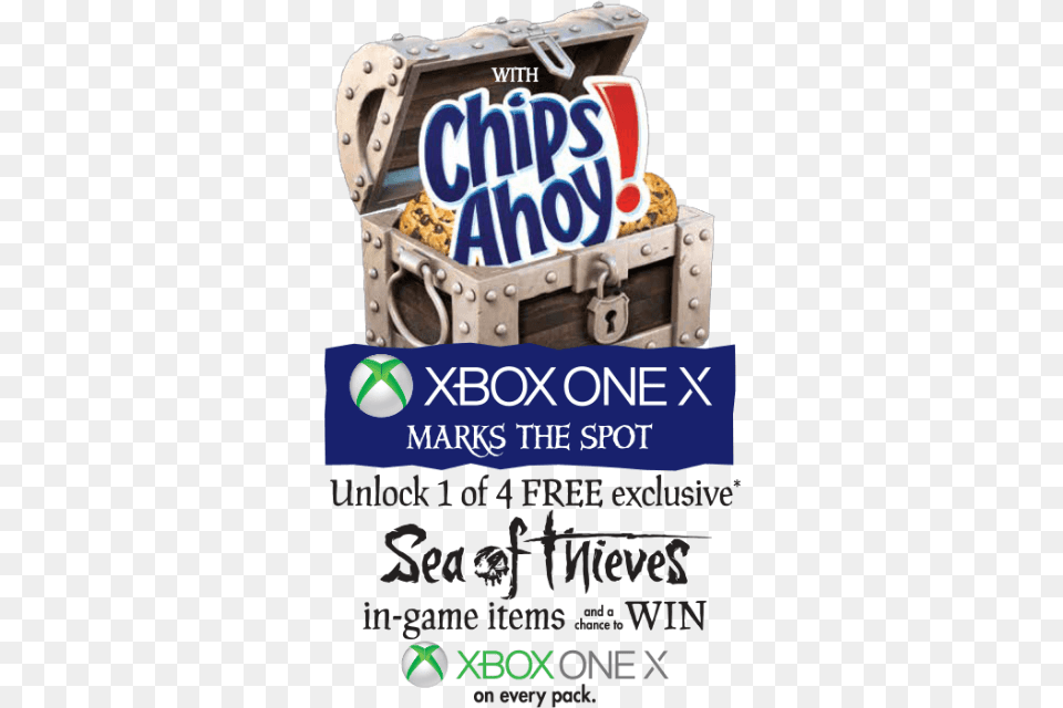 Sea Of Thieves Chips Ahoy Dlc Codes Xbox One Games Gameflip Xbox 360, Treasure, Ball, Sport, Volleyball Free Png