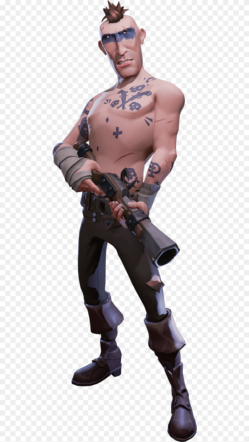 Sea Of Thieves High Quality Image 2018, Tattoo, Skin, Person, Adult Png