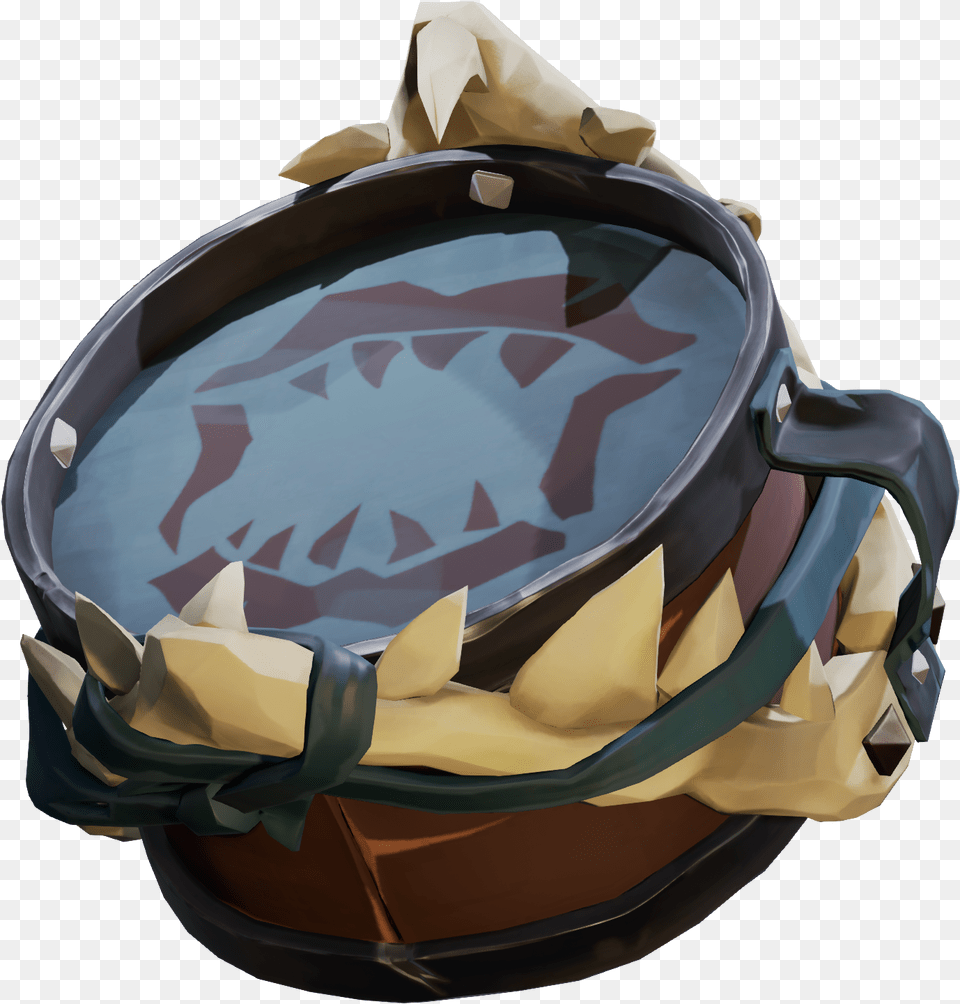 Sea Of Thieves Visual Asset Megalodon Sea Of Thieves, Bag, Drum, Musical Instrument, Percussion Free Png Download