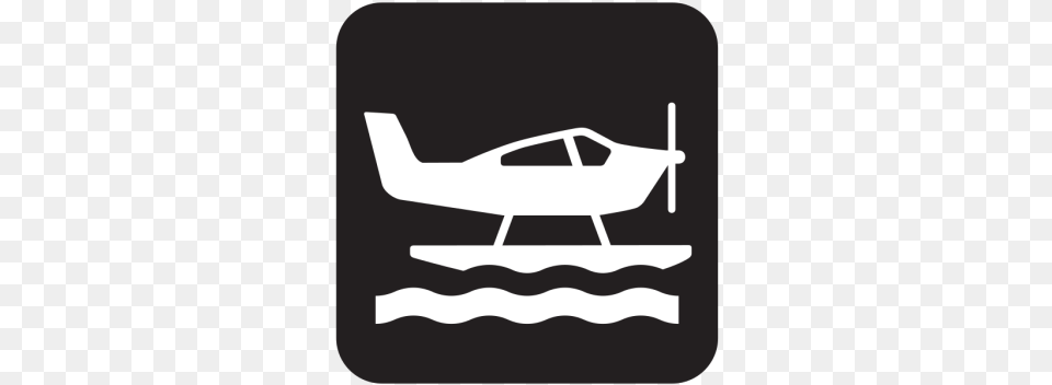 Sea Plane Black Clip Art Seaplane, Aircraft, Transportation, Vehicle, Airplane Png