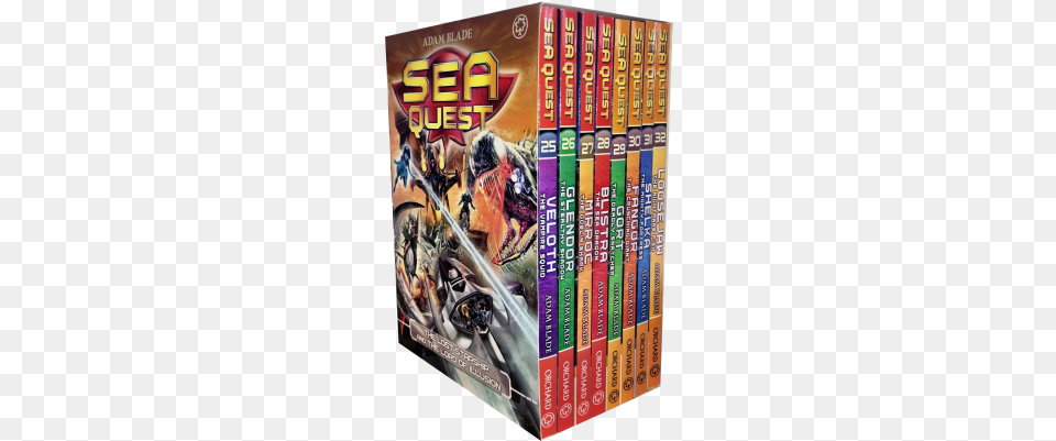 Sea Quest Series 7 Amp 8 Set 8 Books Box Sea Quest Series 8 Book, Publication, Comics Png
