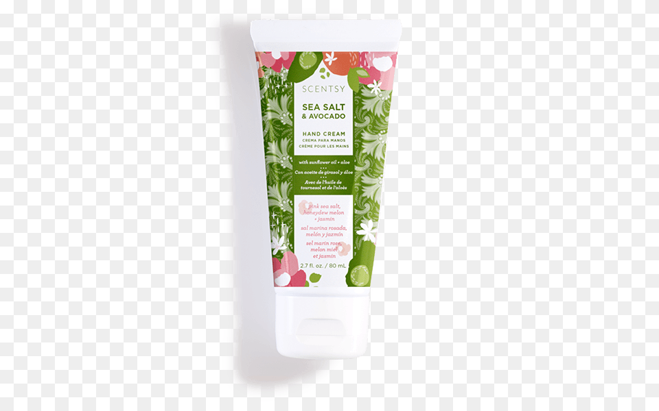 Sea Salt Amp Avacado Hand Cream Scentsy Hand Cream, Bottle, Lotion Png