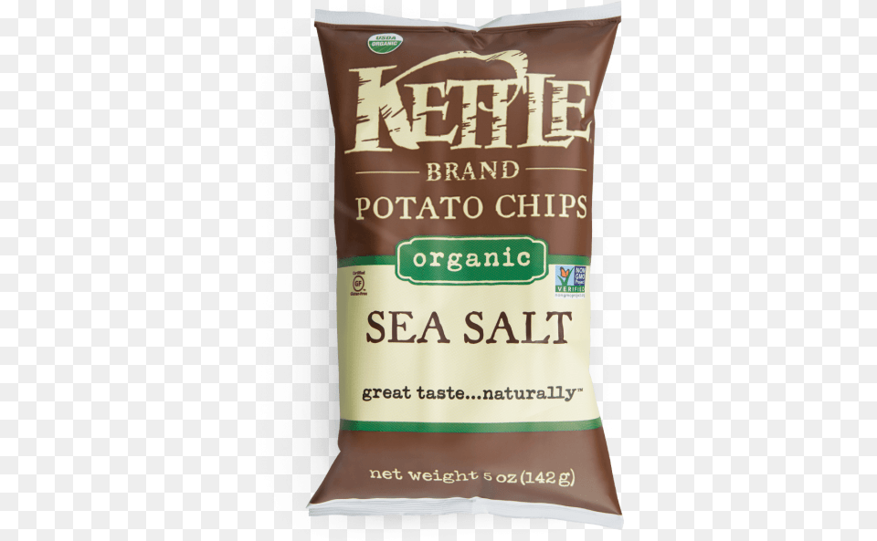 Sea Salt Organic Potato Chips Organic Potato Chips, Food, Ketchup, Powder Png Image