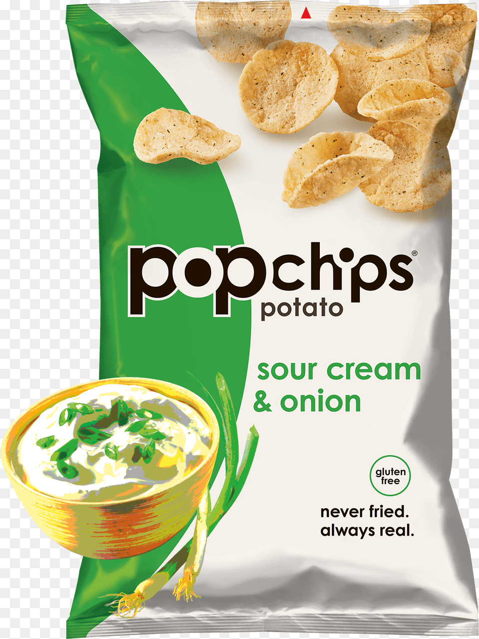 Sea Salt Pop Chips, Dip, Food, Snack, Bread Png