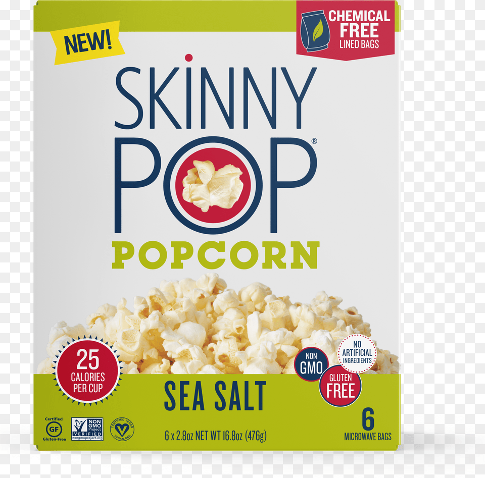 Sea Salt Popcorn Breakfast Cereal, Food, Snack Free Transparent Png