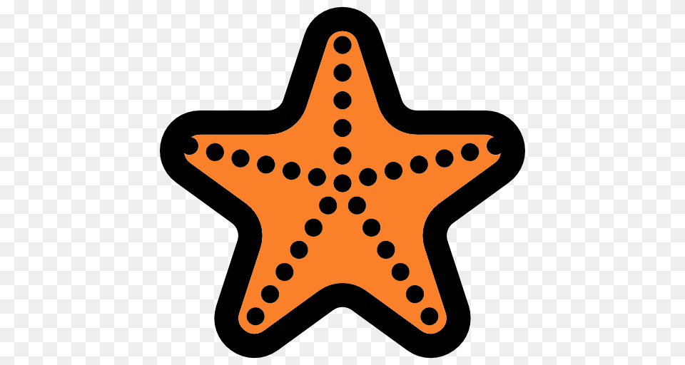 Sea Star Animals Life Fivepointed Star Animal Outline, Star Symbol, Symbol, Sea Life Free Png Download