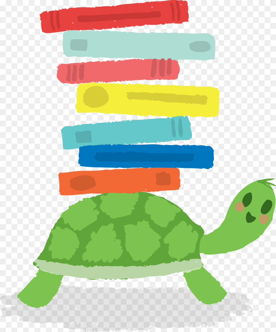 Sea Turtle Reading A Book, Animal, Sea Life, Baby, Person Free Png Download