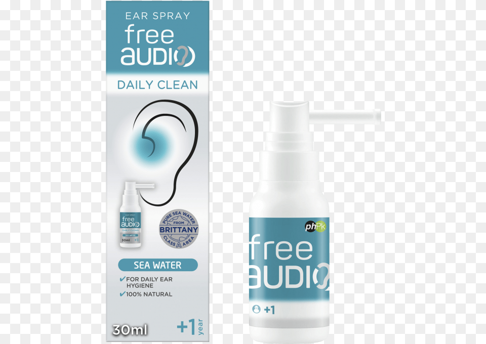 Sea Water Audio Spray 1 Year Pharmalink Sl Cosmetics, Bottle, Lotion, Shaker, Tin Free Png Download