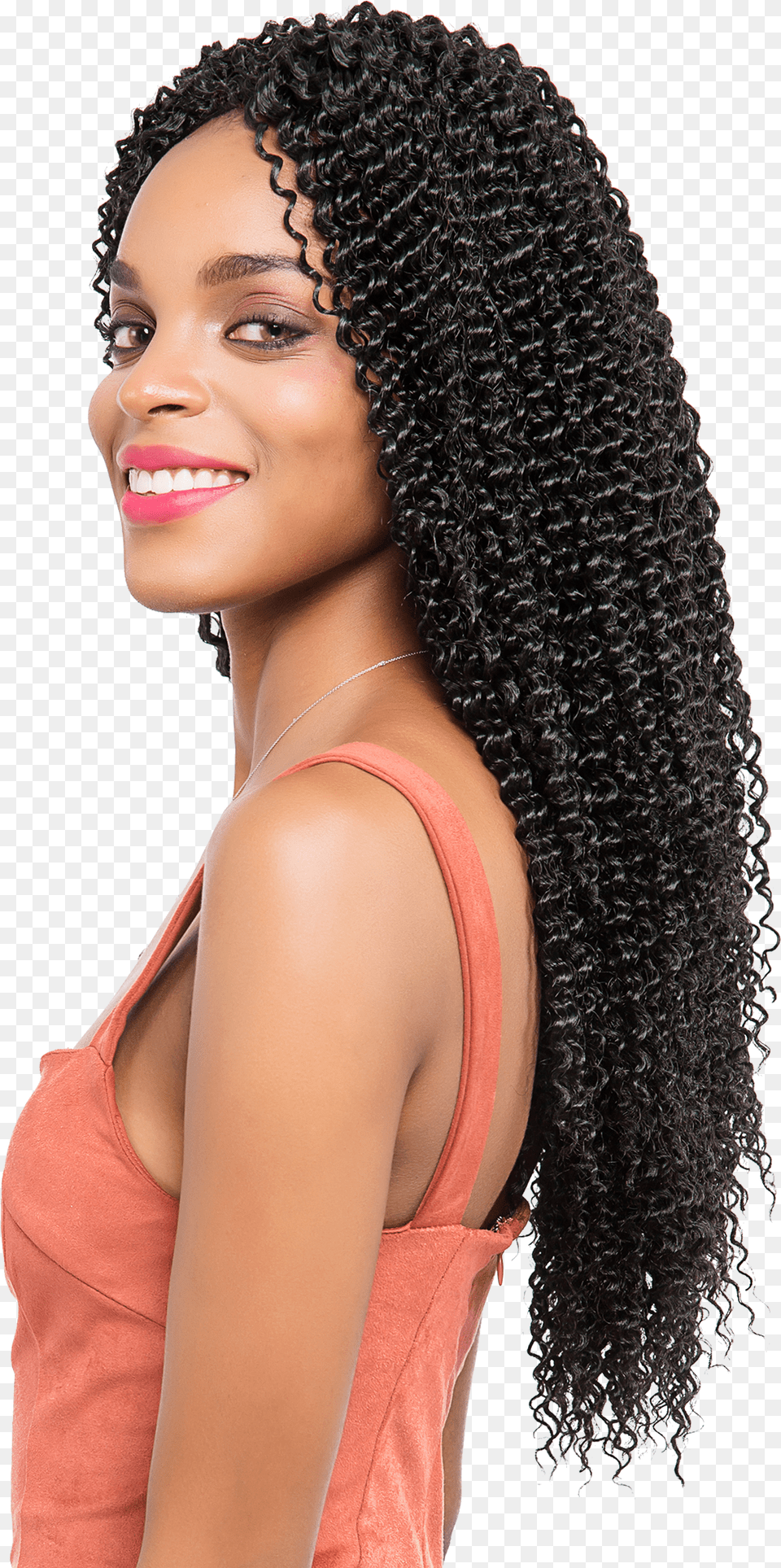 Sea Wave Kinky Crochet Hair Lace Wig Png