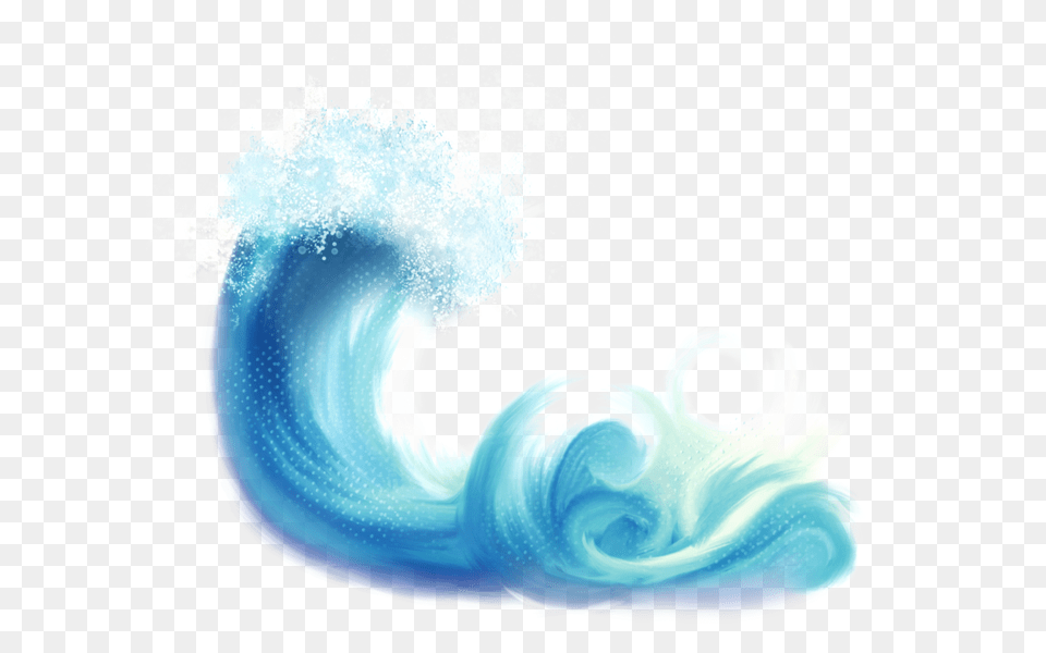 Sea Wave Watercolor Waves Clipart Transparent Sea Waves, Nature, Outdoors, Water, Sea Waves Free Png Download
