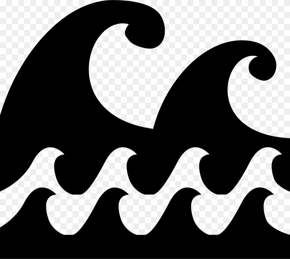 Sea Waves Variant Comments, Stencil, Text, Symbol, Logo Free Transparent Png