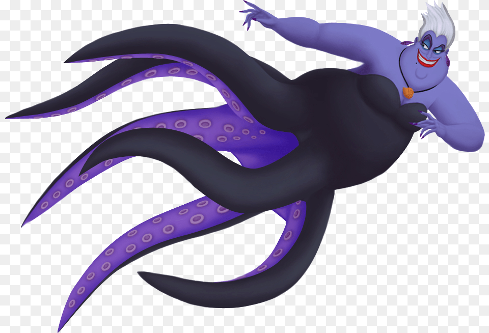 Sea Witch Ursula Ursula The Little Mermaid, Electronics, Hardware, Animal, Fish Free Png Download